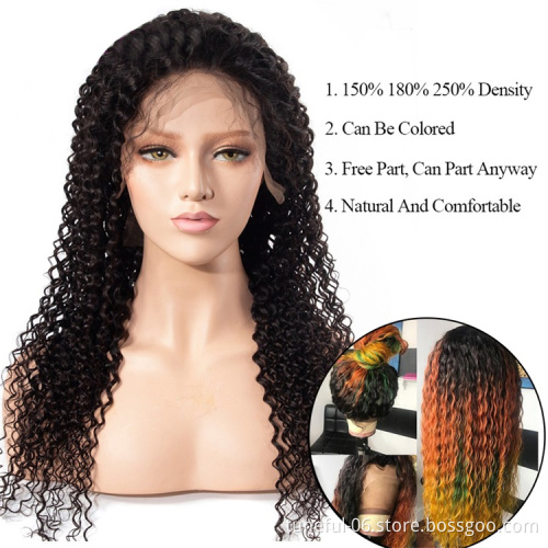 Wholesale Mink Brazilian Lace Front Wigs Cuticle Aligned Virgin Hair Vendor  Human Hair Wigs For Black Women